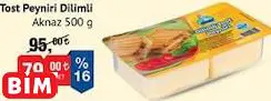AKNAZ  TOST PEYNİRİ DİLİMLİ
